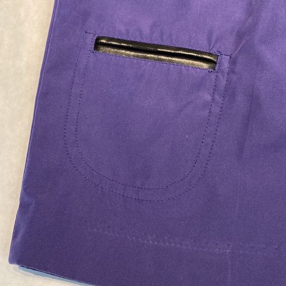 Jamie Sadock Golf Shorts Size 14 Purple Long Modest - Picture 2 of 10